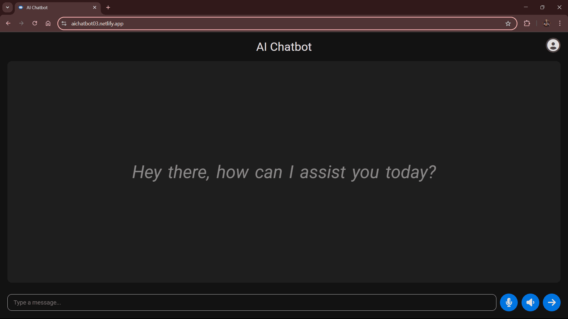 Speech-to-Text AI Chatbot